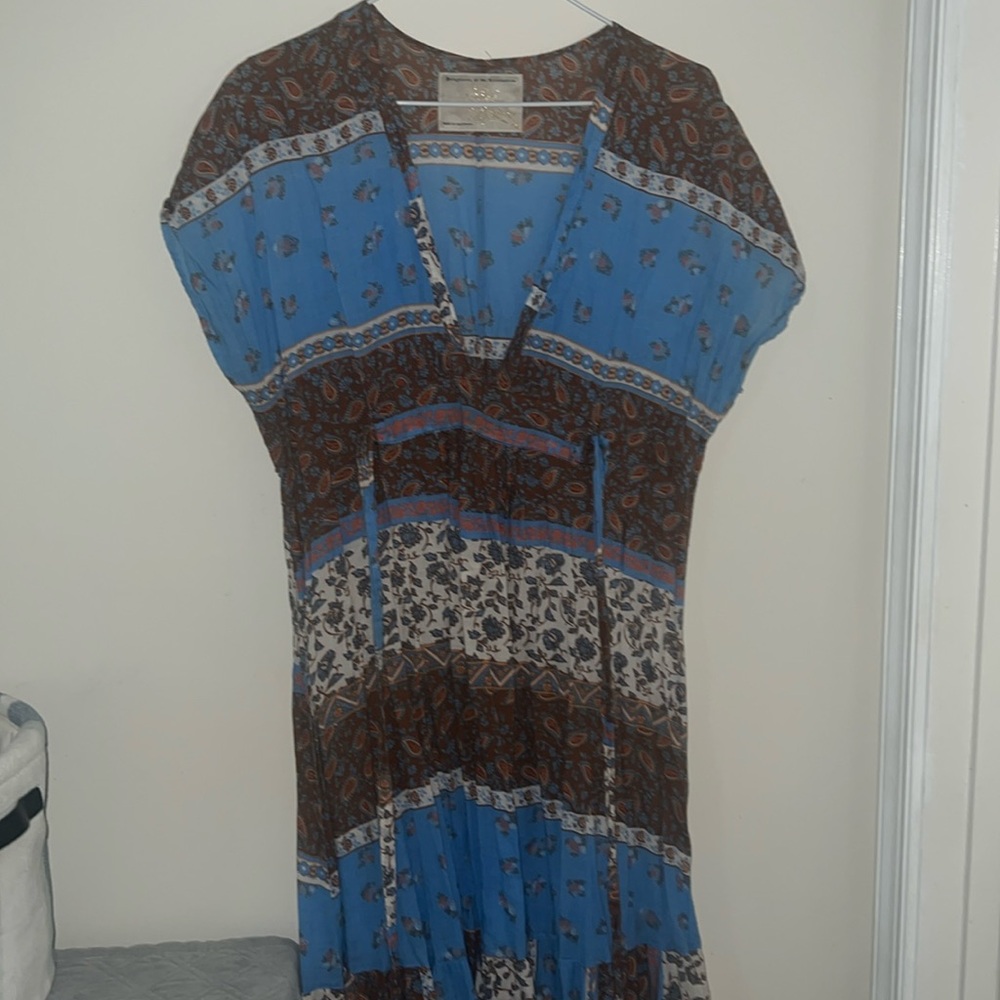 Anthropologie maxi dress